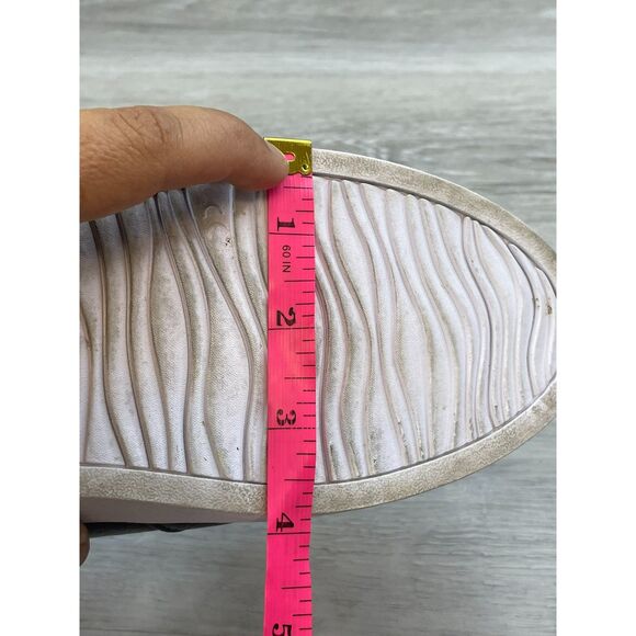 Vionic Dakota Women's Mule Clog Slip-On Metallic Leather 9.5 Blue Comfort Shoes - Picture 9 of 9